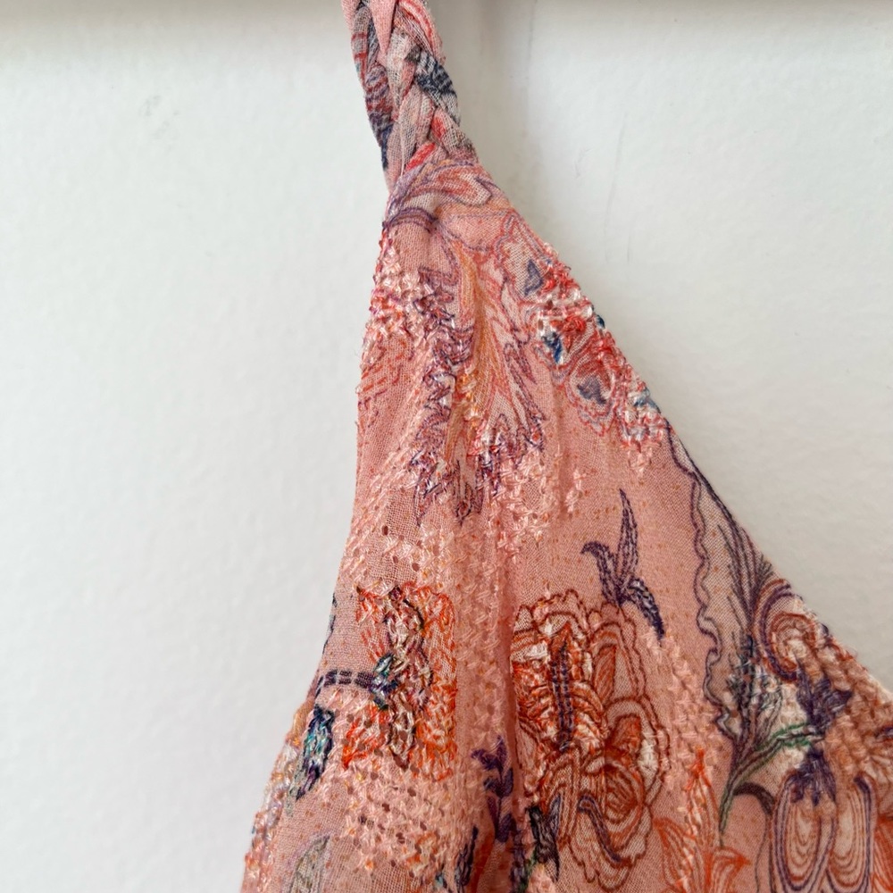 NWT Hemant & Nandita Anthropologie Kati Tiered Minidress Size XS - Picture 8 of 9